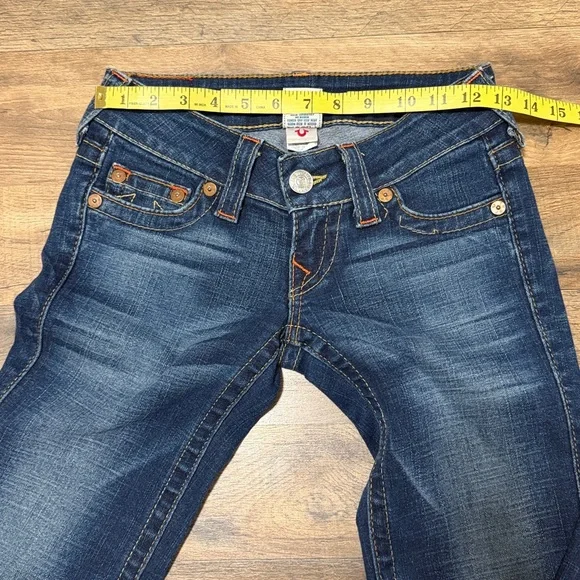 True Religion Women's Boot Cut Jeans - Dark Blue - Picture 4 of 8